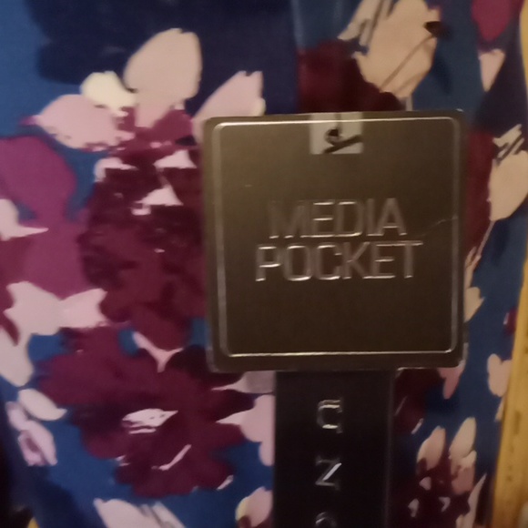 Active High Waist Tummy Control Leggings Ninfee Print (water lily) X large, NW - Picture 7 of 15